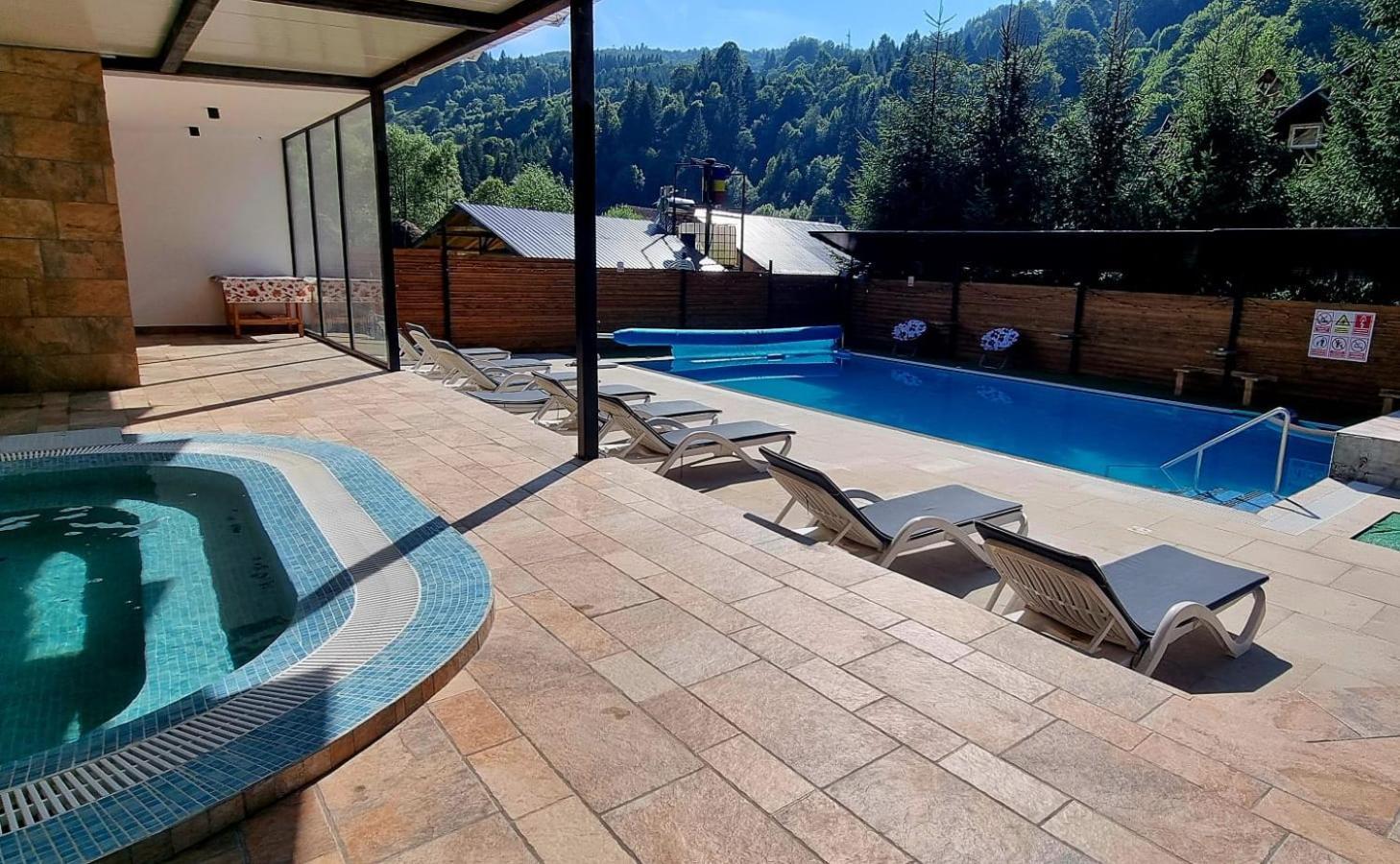 Pensiunea El Monte Spa Rucăr Exterior foto