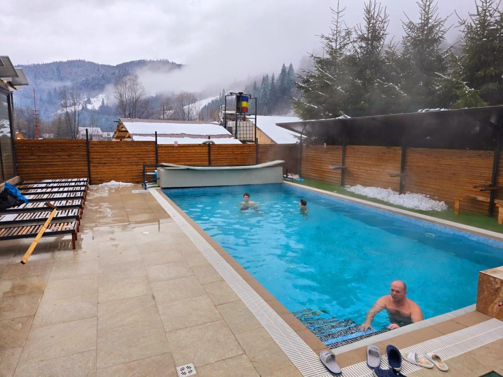 Pensiunea El Monte Spa Rucăr Exterior foto